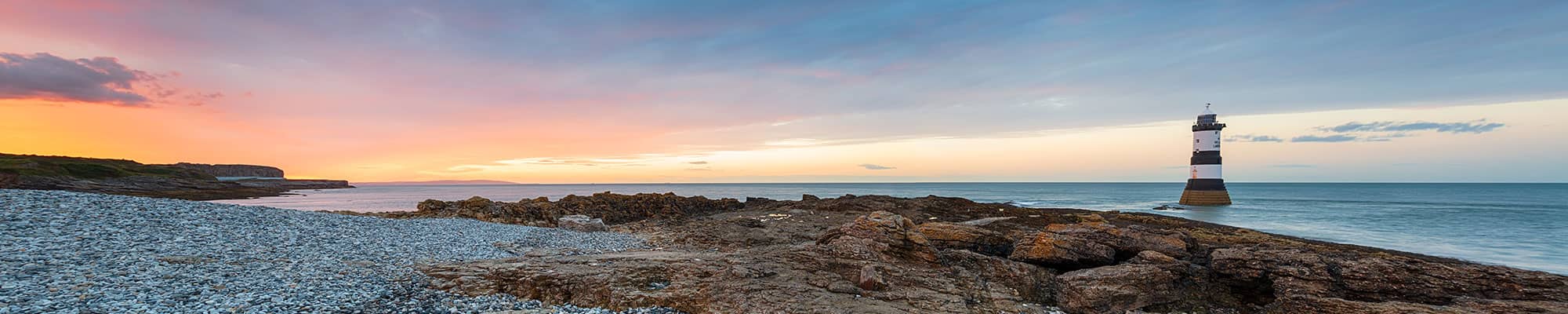 Lighthouse near Colwyn Bay